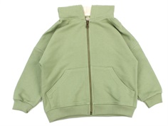Mini A Ture sweat hoodie zip Alfi oil green
